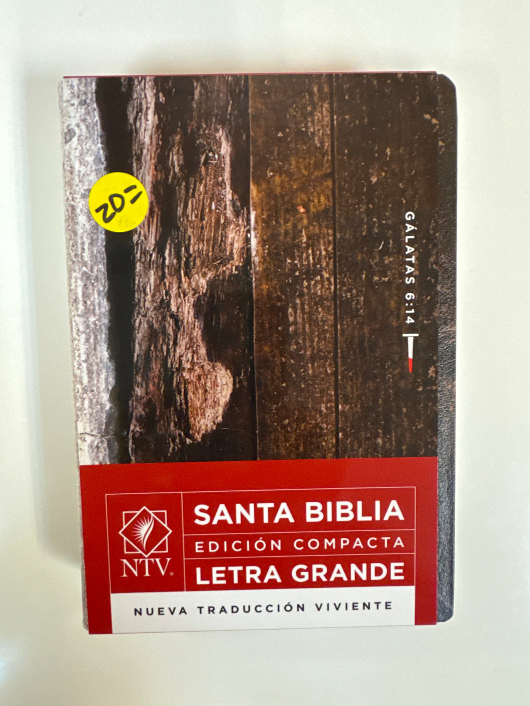 Usd 20.00 Biblia NTV Compacta Cubierta