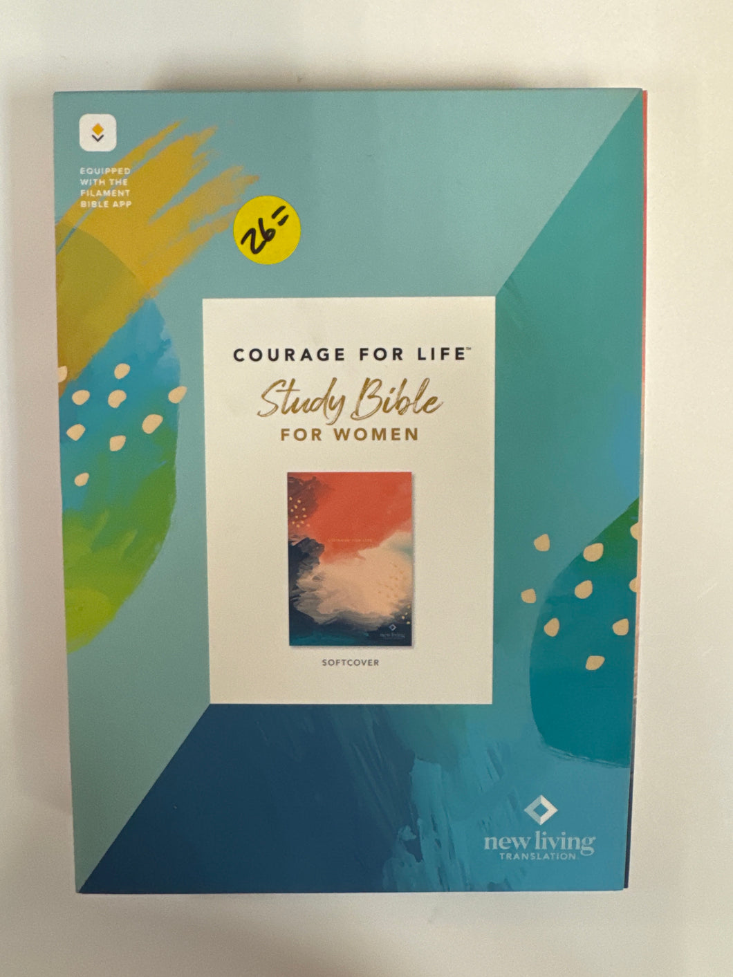 Usd 26.00 Bible NLT Courage For Life Woman
